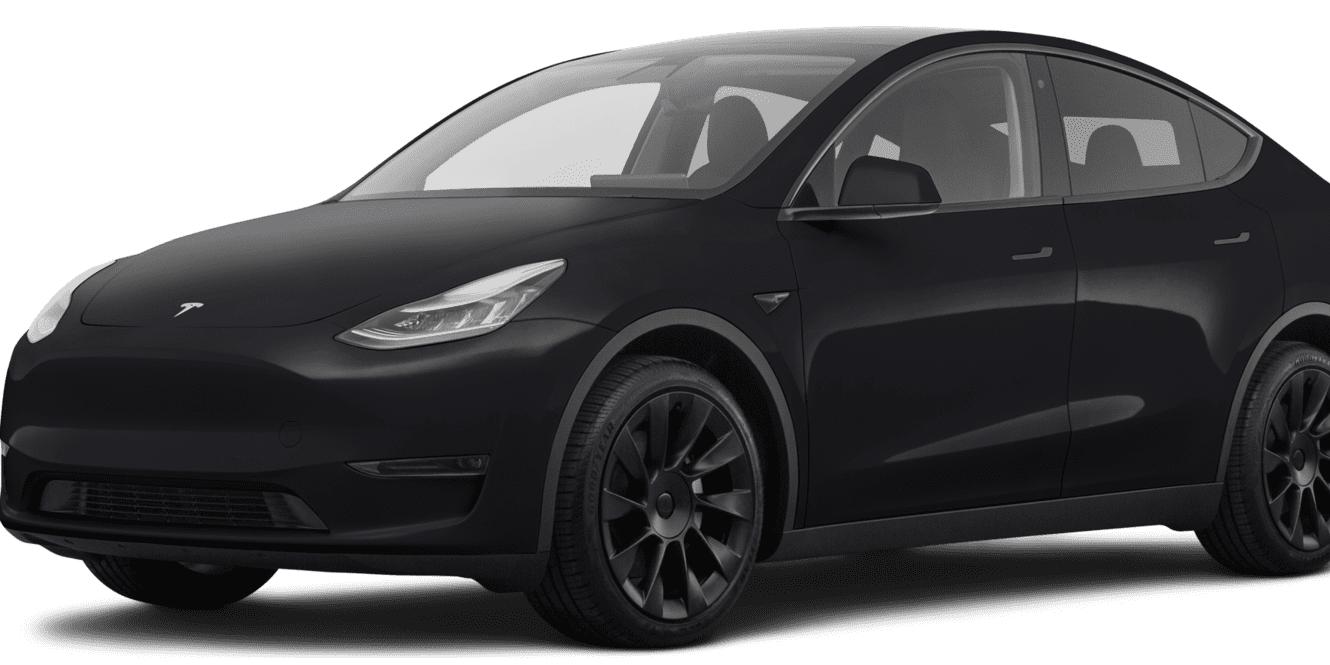 TESLA MODEL Y 2021 5YJYGDEE5MF143141 image